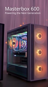 MasterBox 600 houses the next generation of PC building with tons of amenities: 🤩 Back-Connect Mobo Support ❄️ Versatile Cooling Support 🟣 Removable HDD Cage 💨 Optimized Airflow 🖤 Available in Black & White! 🤍 Check it out ▶️ https://linkto.cm/masterbox600" | Cooler Master