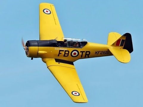 YELLOW AIRCRAFT - RC AT6 TEXAN / HARVARD - ZENOAH G62cc PETROL - STEVE AT STOW MARIES - 2021