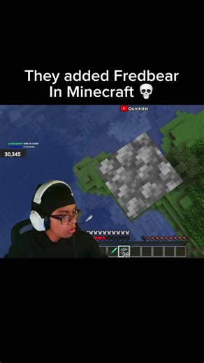 Fredbear In Minecraft.. 💀 #minecraft #minecraftshorts #shorts #fredbear
