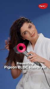 1.2K views · 14 reactions | Date night look has to be just perfect. And with Pigeons's BLDC Hair Dryer you can be sure you'll get salon-like stunning hair, in just minutes. Get the power of BLDC Technology to work magic for you...get Pigeon's Hair Dryer today! Pigeon, BLDCHairDryer, BLDCTechnology, Grooming, Hairdryer, PersonalGrooming, HairStyle, PigeonGrooming | Pigeon Kitchen Appliances | Facebook
