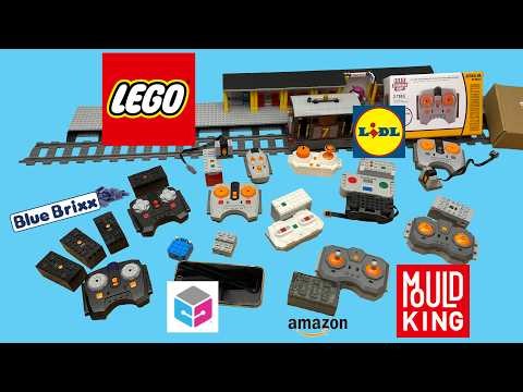Alle Fernsteuerungen für meine Lego und Klemmbaustein Eisenbahn 🚂