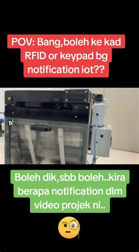 Projek IoT RFID Notification yang Kreatif dan Inovatif