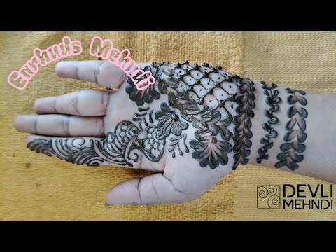 ✨ Stylish Earbuds Mehndi Design | Cute & Trendy Look✨ Unique Earbuds Mehndi Art | Simple & Beautiful