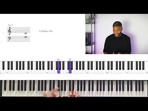 Beautiful piano chord progression in G Major | Easy Piano Tutorial