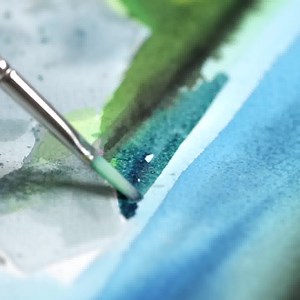 189 reactions · 32 shares | Want to try a watercolor-style landscape with a difference? Here we show you how to use Acrylic Inks to create a range of unexpected effects. | Liquitex Artist Materials | Facebook