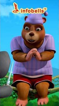 Elugu Mama Nuvvu Levagalava - Lazy Bear Song | Telugu Rhymes for kids | #telugurhymes #lazysong