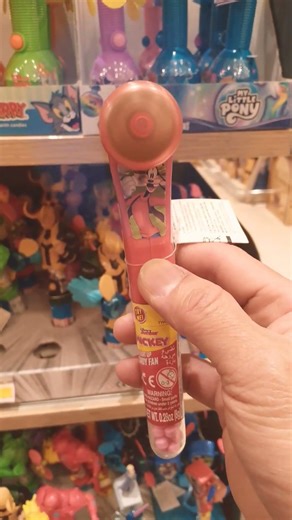 MICKEY MOUSE TOY FAN WITH CANDY INSIDE FUN TO PLAY #shorts