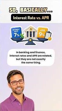 Interest Rate - APR #interestrates #personalfinance #moneymanagement #financebasics #financial