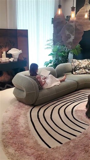 Stylish Velvet Sofa That Looks Expensive But Affordable 💖 #interiordesign #home #sofaclub #furniture