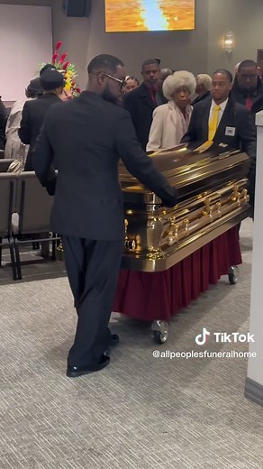 Recessional of the casket in Commemoration of a Life Lived. 🕊️ #allpeoplesfuneralhome #celebratingalifelived #viral #ladyfuneraldirector #funeralcar #foryoupage #funeraltok #fyp #fyp #ladyboss #funeralstory #mortician #mortician #funeralhomes #foryou #foru #funeralhome #houston #boss #queen #tiktok