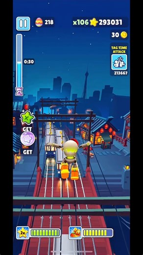 Subway surfers game new 4 characters subway surf 🏄 gameplay #subwaysurfers #gaming