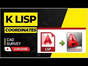 How to show coordinates in autocad