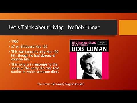 Nine 1960s Novelty Songs