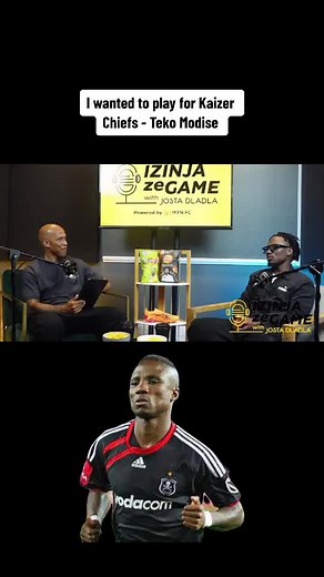 Teko Modise's Dream of Playing for Kaizer Chiefs