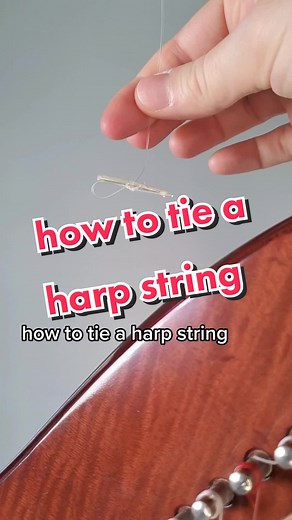 How to Tie a Harp String Knot - Step-by-Step Guide