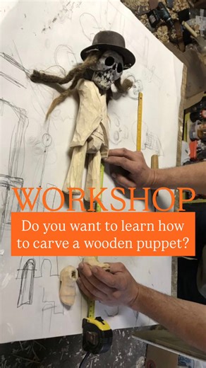 Marionettes.cz on Instagram: "Do you want to learn how to carve a wooden puppet? Under the guidance of the woodcarver and puppeteer Martin Růžička, discover 3 different WORKSHOPS: - ✨ Totem Puppet (3 days of courses) This intensive course will guide you through the process of creating a unique totem puppet, from the initial design to the final assembly. - ✨ Pioneer of Puppet Carving: (1 week of courses) During the week you will learn the basics of woodcarving, painting, assembling, and controlli
