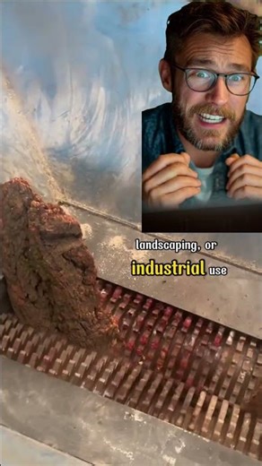 Shredding woods in shredder machine #shredding #asmr