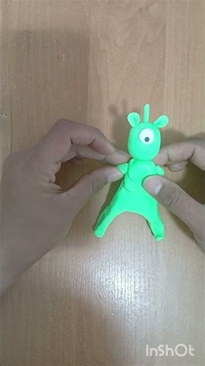 The green man from Mars. #plasticine #diy #art #mars #star