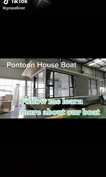 11m Pontoon house Boat