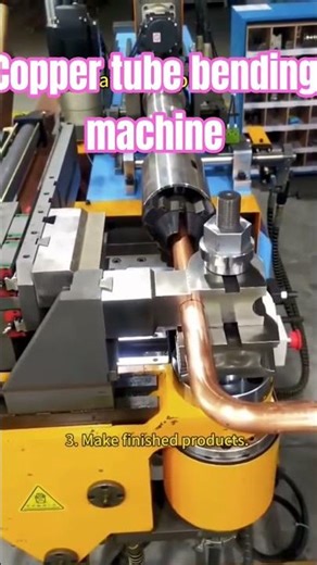 copper tube bending machine #copper #tube #bending #machine #pipe #processing #cutting