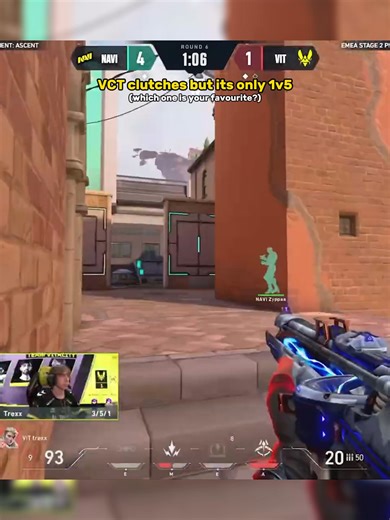 Incredible 1v5 Clutch, VCT Valorant Highlights