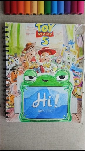 Drawing The Toy Story 5 Poster #shorts