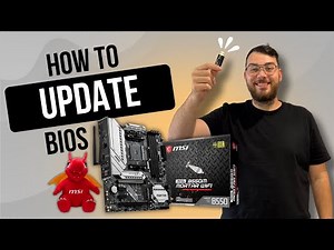 MSI B550M MORTAR WIFI Motherboard BIOS Update (Step-by-Step Guide)