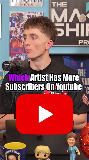 Which Artist Has More Subscribers On YouTube? #fyp #music #youtube #brunomars #taylorswift