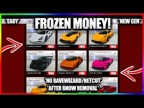 *NEW GEN* GTA 5 Online FROZEN MONEY Glitch! (After Snow Removal) (No Netcut/Savewizard) PS5/XBOX S/X