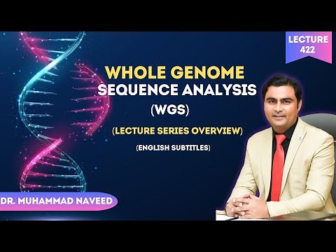 Whole Genome Sequence (WGS) analysis | Overview Bacterial Genome | Lecture 422 | Dr. Muhammad Naveed