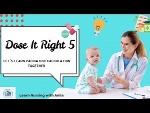 "Just 3 Rules to learn""Pediatric Drug Dose Made Easy: Simple Formula based on Age!"