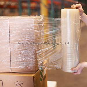 [Hot Item] 100% Biodegradable Compostable Pallet Wrap Stretch Film with Industrial Packing