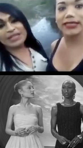 Ariana Grande y Cynthia Erivo recrean meme de Las perdidas: así lo hicieron para video de promo de Wicked #ArianaGrande #wendyguevara #PaolaSuarez | Cinespoiler