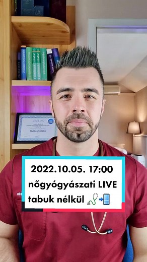 Nőgyógyászati LIVE tabuk nélkül! #orvos #live #egészség #edukáció #andrasdoktor