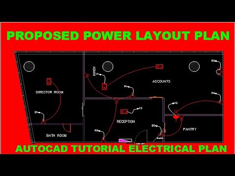 AutoCAD Electrical Drawing | AutoCAD Socket Drawing | How to Draw Electrical Drawing in AutoCAD