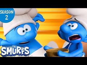 Greedy ate Chef's Food! | EXCLUSIVE CLIP | The Smurfs 3D SEASON 2