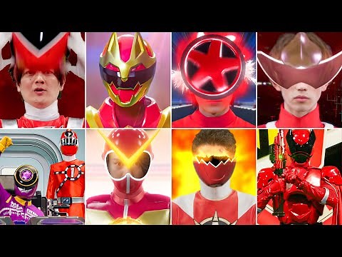 [Tokusatsu Hero] Super Sentai Red Rangers Henshin/New VFX/Weapon/Mecha