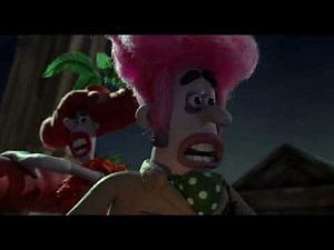 Wallace & Gromit The Curse of the Were-Rabbit - Dog Fight Scene