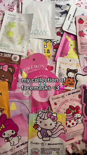 Adorable Hello Kitty and Friends Face Masks Review