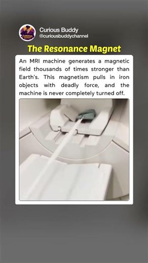 The power of Mri magnets #facts
