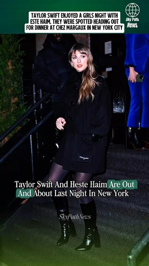 Taylor Swift Leaving Dinner With Her Best Friends #taylorswift #fyp #trending #shorts