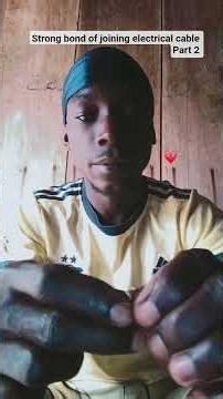 How to join electrical cable part 2 #electric #singlephase #ecg #singlephaseelectricity #ghana