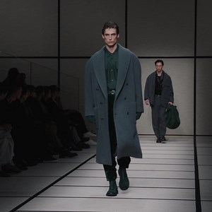 The Giorgio Armani Fall Winter 2025-26 Menswear Collection presents an elegant man free from constraints and impositions, fuelled by individuality. | Giorgio Armani | Facebook