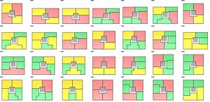 Parametric floor plan for 4-5 flats | proof of concept