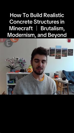 How To Build Realistic Concrete Structures in Minecraft ｜ Brutalism, Modernism, and Beyond