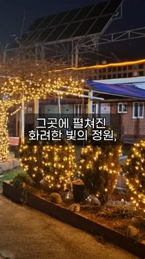 승봉도 펜션 명물! 밤이 더 화려한 '빛의 정원', 승봉도 여행 필수 패키지 코스