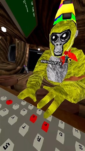 He's Useing My Computer #gorillatag #gorillatagquest #analoghorror