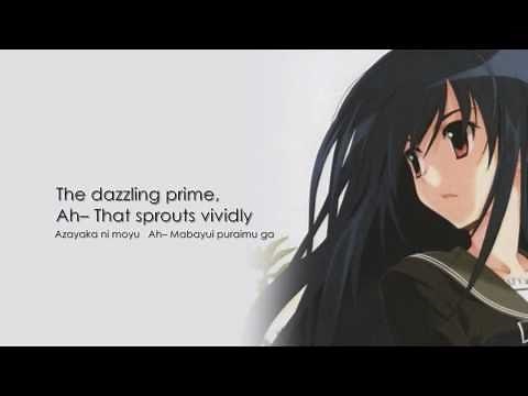 Myself ; Yourself Ending Song (ENGLISH & JAPANESE LYRICS) |HD/HQ|