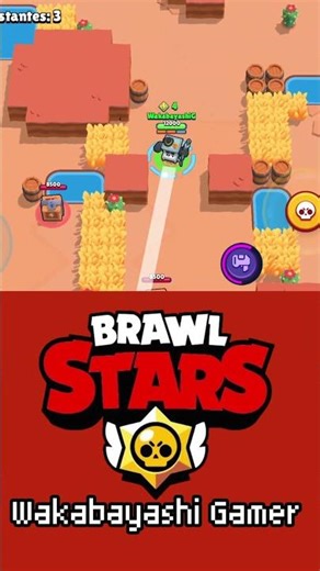 8-Bit Road to 1000 Trophies 🔥 | 4 Kills vs 8-Bit #brawlstars #brawl#8bit#brawler#shorts #supercell
