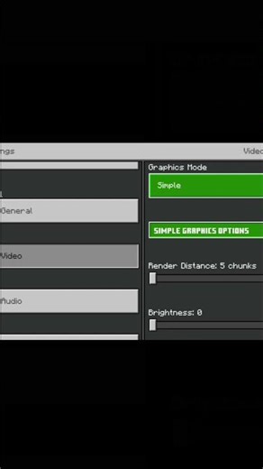 Best Minecraft Settings for High FPS (No Lag) 🚀 #minecraft